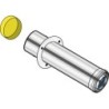 Poujoulat conduit de liaison + plaque d'habillage + bouchon de chantier multi+ 80/125mm