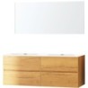Meuble molto chêne gold 160 2 xonyx miroir