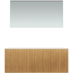 Meuble forest duo chêne nature 120cm solide molto armoire toilette
