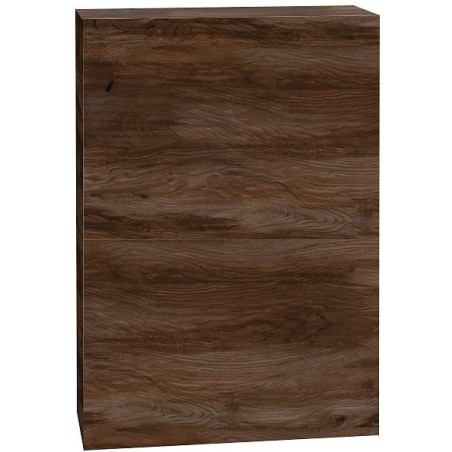 Meuble Coffee 1 porte gauche 45 noyer decor velours