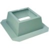 Zehnder dos 330 - socle de toiture toit plat - résine de polyester
