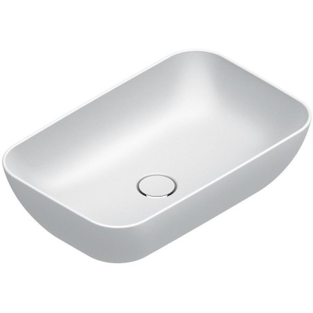 Catalano vasque à poser Green Cataglaze+ 60x38 H15 sans trop-plein blanc mat