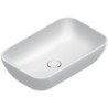 Catalano vasque à poser Green Cataglaze+ 60x38 H15 sans trop-plein blanc mat
