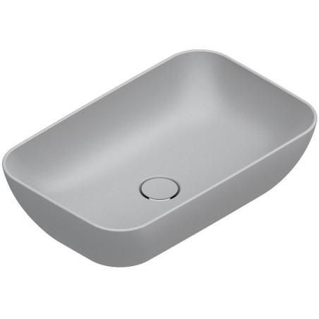 Catalano vasque à poser Green Cataglaze+ 60x38 H15 sans trop-plein cemento satinato