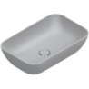 Catalano vasque à poser Green Cataglaze+ 60x38 H15 sans trop-plein cemento satinato