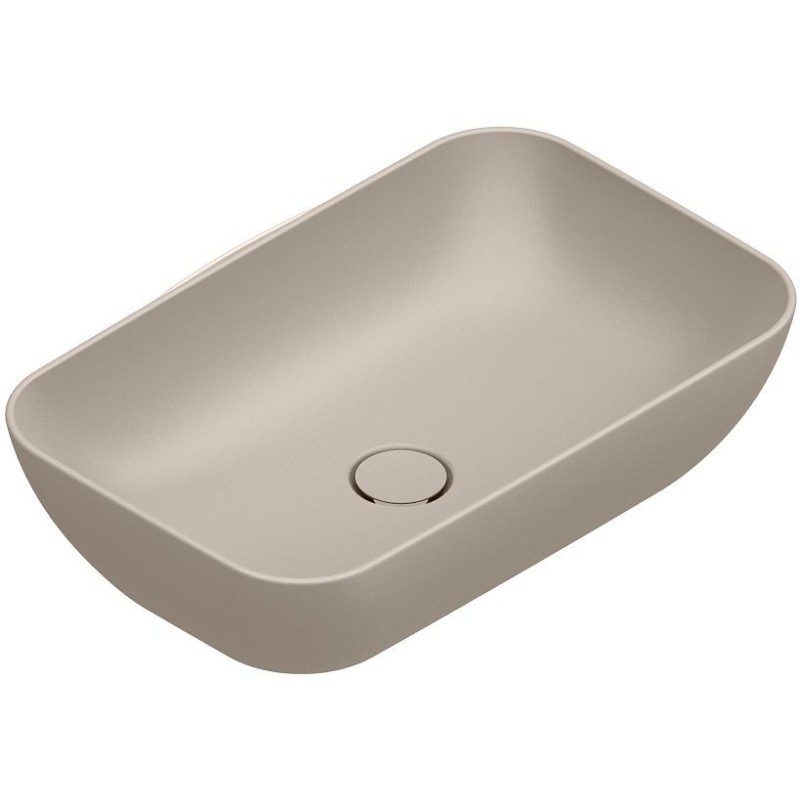 Catalano vasque à poser Green Cataglaze+ 60x38 H15 sans trop-plein seta satinato