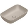 Catalano vasque à poser Green Cataglaze+ 60x38 H15 sans trop-plein seta satinato