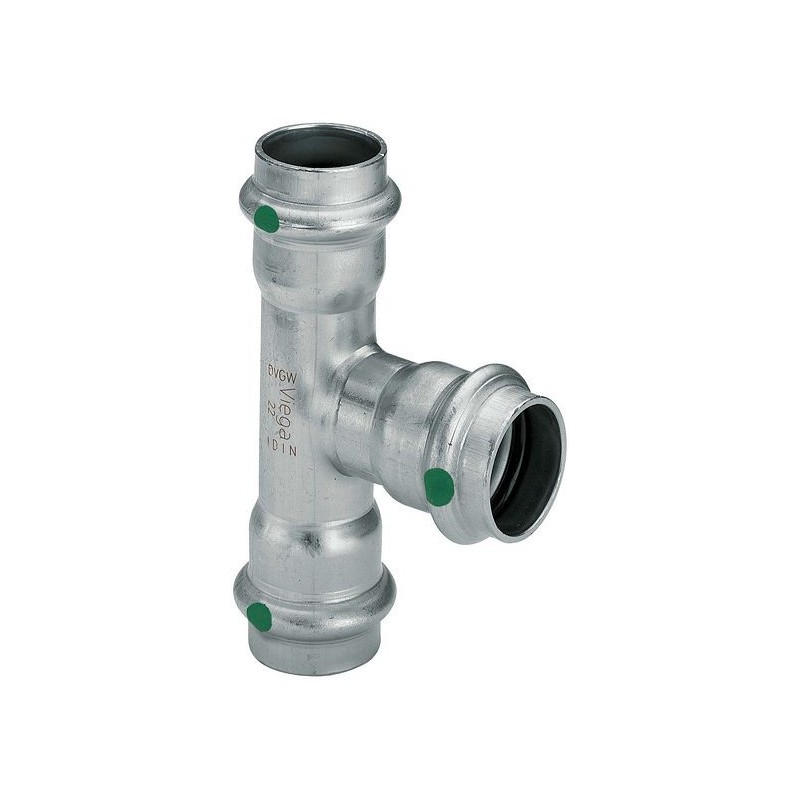 Viega T 15mm Sanpress inox