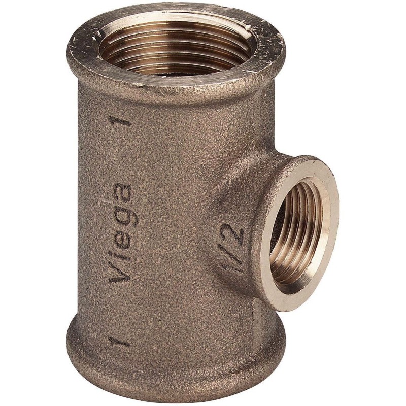 Viega Té bronze 2" FFF viega
