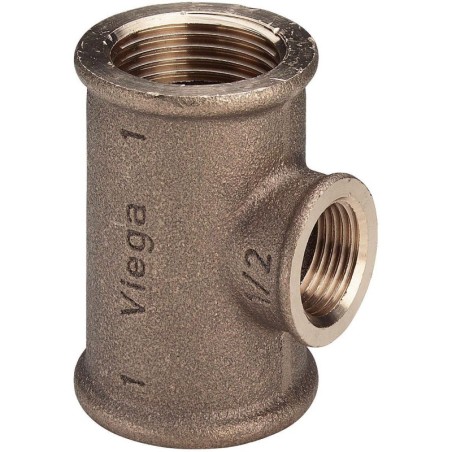 Viega Té bronze 2" FFF viega