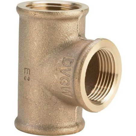 Viega Té bronze 4/4" FFF