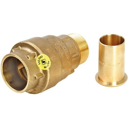 Eupen raccord gaz pe-push 1"M-32mm