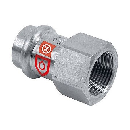 Frabo raccord F 18mm-1/2" acier carbone
