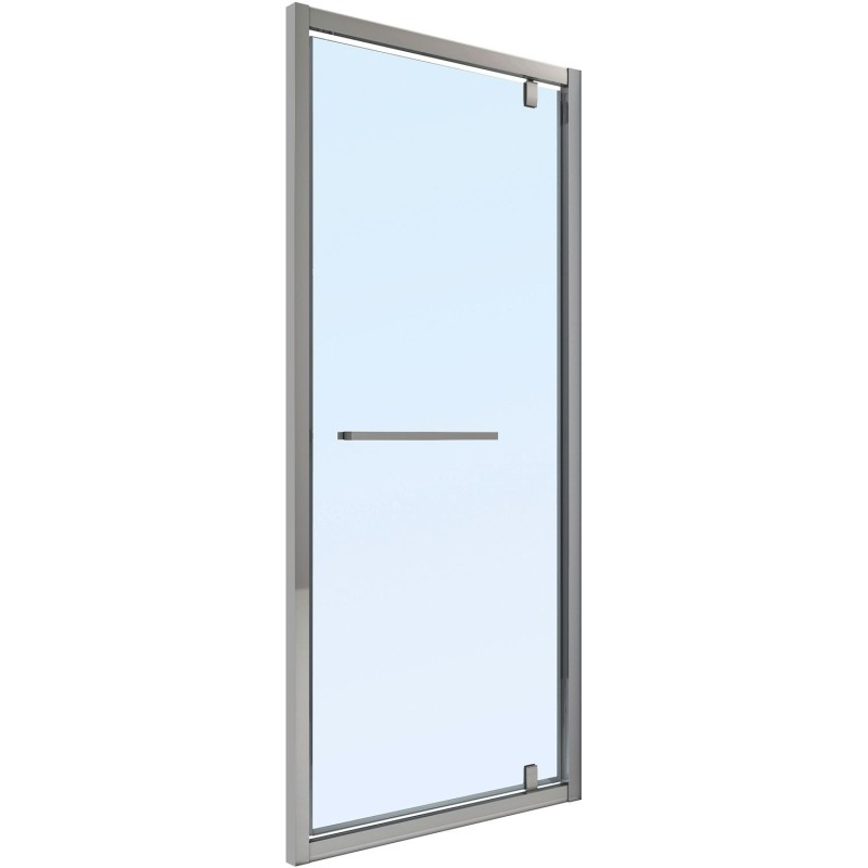 Porte pivotante urban 76-79 h200 clair-chrome