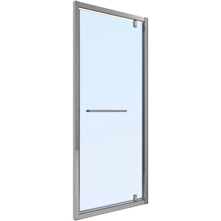 Porte pivotante urban 76-79 h200 clair-chrome