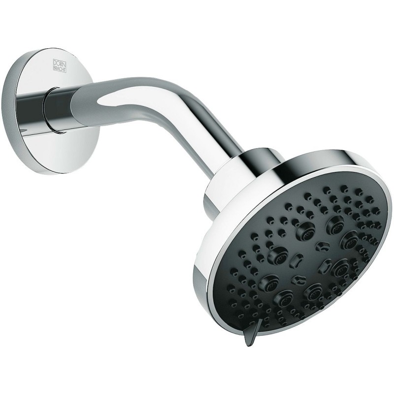 Dornbracht douche de tête+bras mural imo 3jet rozace diamètre 60mm platin mat 7,6