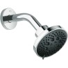 Dornbracht douche de tête+bras mural imo 3jet rozace diamètre 60mm platin mat 7,6