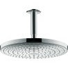 Hansgrohe douche de tête raindance select S300 2jet +bras plafond chrome