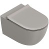 Catalano WC suspendu Sfera 55 Cataglaze+ fixation invisible silentech tortora satinato