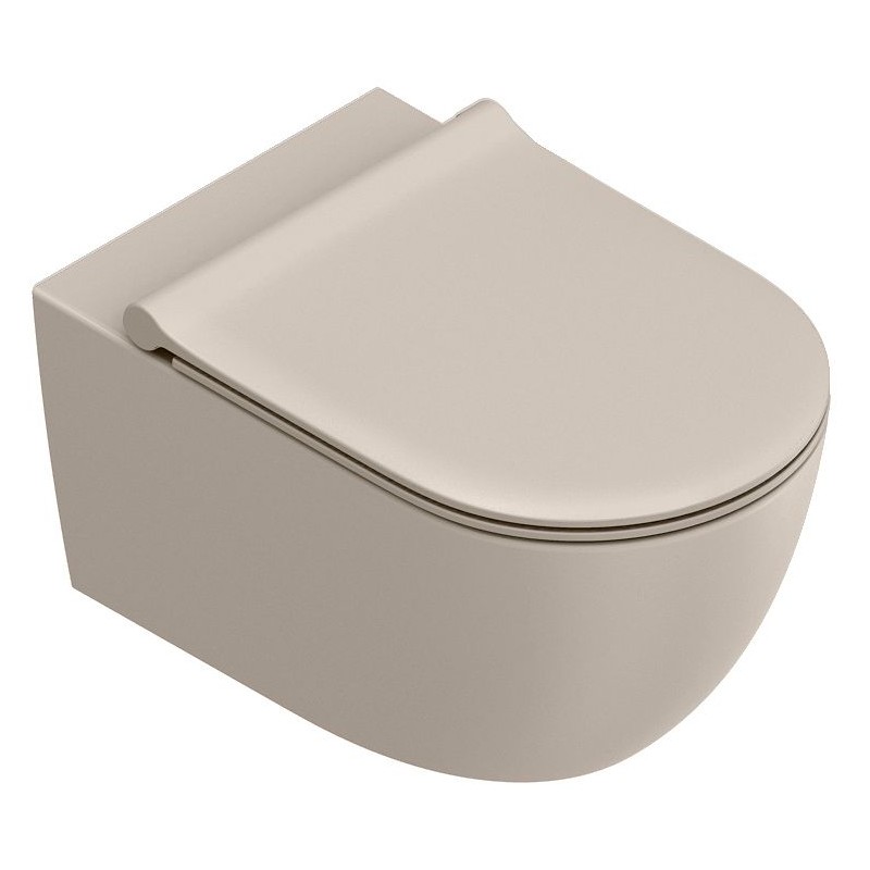 Catalano WC suspendu Sfera 55 Cataglaze+ fixation invisible silentech seta satinato
