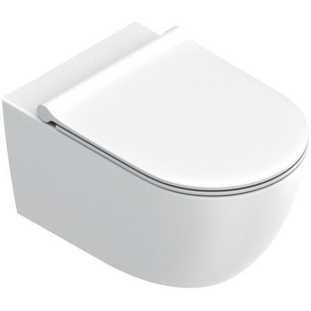 Catalano WC suspendu sfera 55 cataglaze+ fixation invisible silentech blanc mat