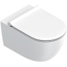 Catalano WC suspendu sfera 55 cataglaze+ fixation invisible silentech blanc mat