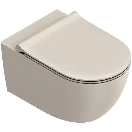 Catalano WC suspendu Sfera 55 Cataglaze+ fixation invisible silentech sabbia satinato