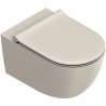 Catalano WC suspendu Sfera 55 Cataglaze+ fixation invisible silentech sabbia satinato