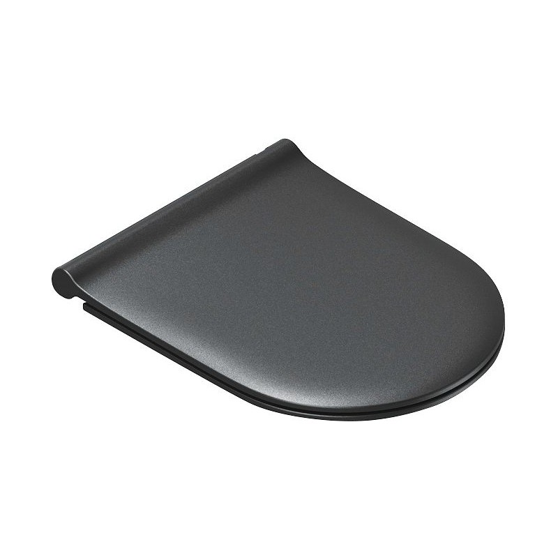 Catalano siège WC sfera (eco)-zero quick-release soft-close anti-bacterial slim noir mat