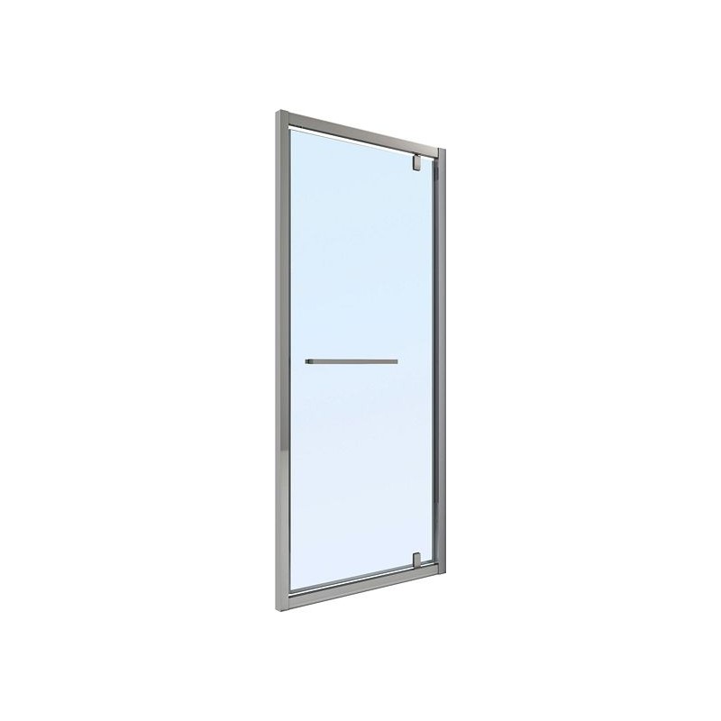 Porte pivotante urban 86-89 h200 clair-chrome