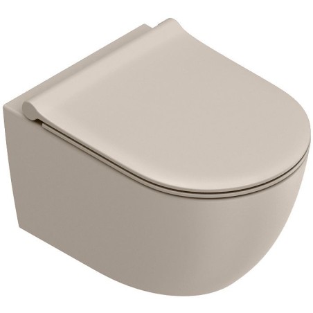 Catalano WC suspendu Sfera 50 original Cataglaze+ fixation invisible silentech seta satinato
