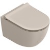 Catalano WC suspendu Sfera 50 original Cataglaze+ fixation invisible silentech seta satinato
