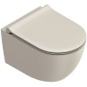 Catalano WC suspendu Sfera 50 original Cataglaze+ fixation invisible silentech sabbia satinato