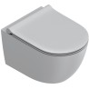 Catalano WC suspendu Sfera 50 original Cataglaze+ fixation invisible silentech cemento satinato