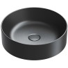 Catalano vasque à poser Zero Cataglaze+ diamètre 45 H13 sans trop-plein noir mat