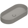 Catalano vasque à poser Zero Cataglaze+ 70x35 H12 sans trop-plein tortora satinato