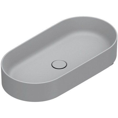 Catalano vasque à poser Zero Cataglaze+ 70x35 H12 sans trop-plein cemento satinato