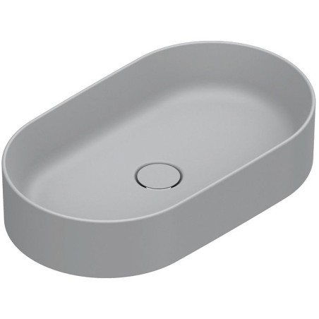 Catalano vasque à poser Zero Cataglaze+ 60x35 H12 sans trop-plein cemento satinato