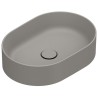 Catalano vasque à poser Zero Cataglaze+ 50x35 H12 sans trop-plein tortora satinato