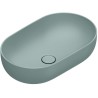 Catalano vasque à poser Sfera Cataglaze+ 60x37 H16 sans trop-plein acqua satinato