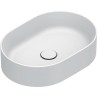 Catalano vasque à poser Zero Cataglaze+ 50x35 H12 sans trop-plein blanc mat