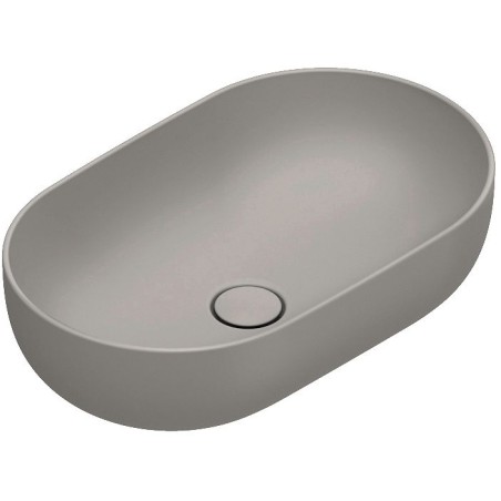 Catalano vasque à poser Sfera Cataglaze+ 60x37 H16 sans trop-plein tortora satinato