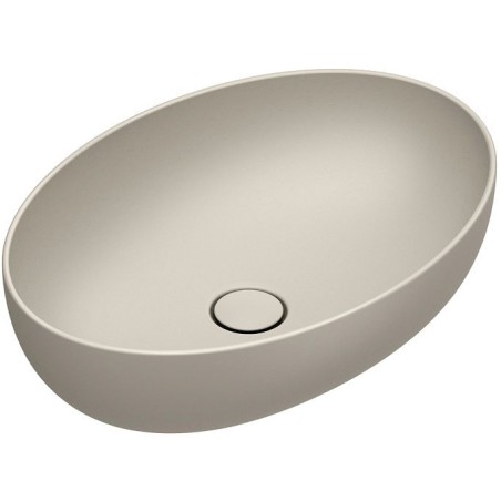 Catalano vasque à poser Sfera Cataglaze+ 60x42 H16 sans trop-plein sabbia satinato