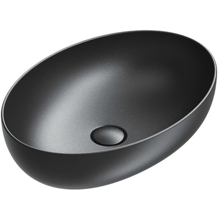 Catalano vasque à poser Sfera Cataglaze+ 60x42 H16 sans trop-plein noir mat