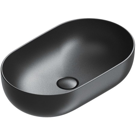 Catalano vasque à poser Sfera Cataglaze+ 60x37 H16 sans trop-plein noir mat