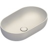 Catalano vasque à poser Sfera Cataglaze+ 60x37 H16 sans trop-plein lino satinato