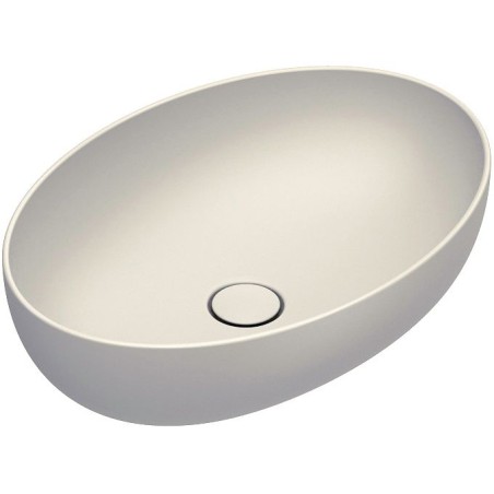 Catalano vasque à poser Sfera Cataglaze+ 60x42 H16 sans trop-plein lino satinato