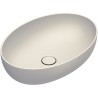Catalano vasque à poser Sfera Cataglaze+ 60x42 H16 sans trop-plein lino satinato
