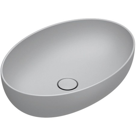 Catalano vasque à poser Sfera Cataglaze+ 60x42 H16 sans trop-plein cemento satinato