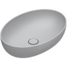 Catalano vasque à poser Sfera Cataglaze+ 60x42 H16 sans trop-plein cemento satinato